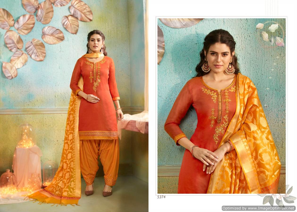 Kessi Presents Silk Patiala 2  Dress Material