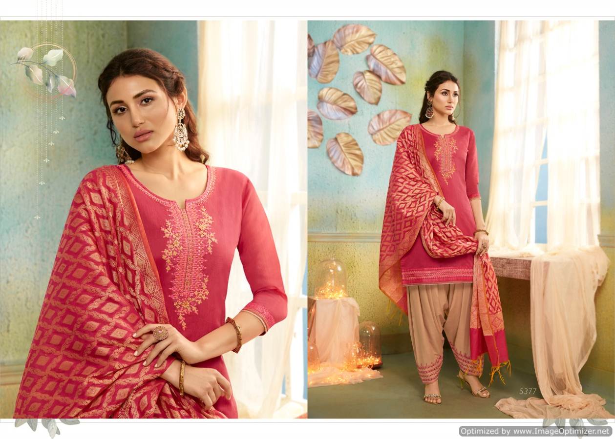 Kessi Presents Silk Patiala 2  Dress Material