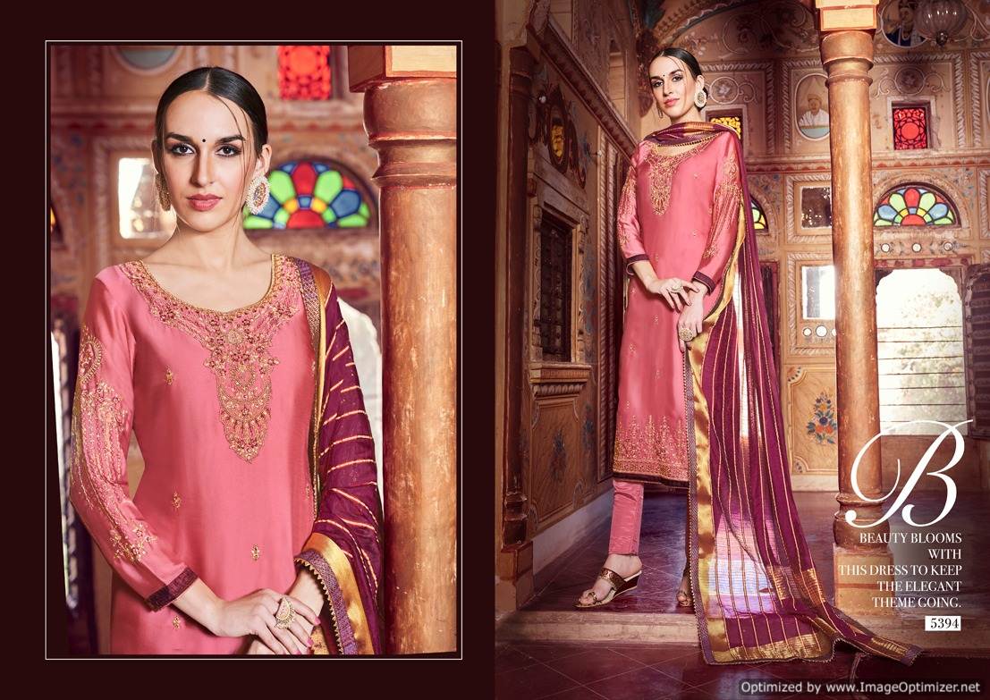 Kessi  By Shubharambh Designer Satin Georgette Dress Material