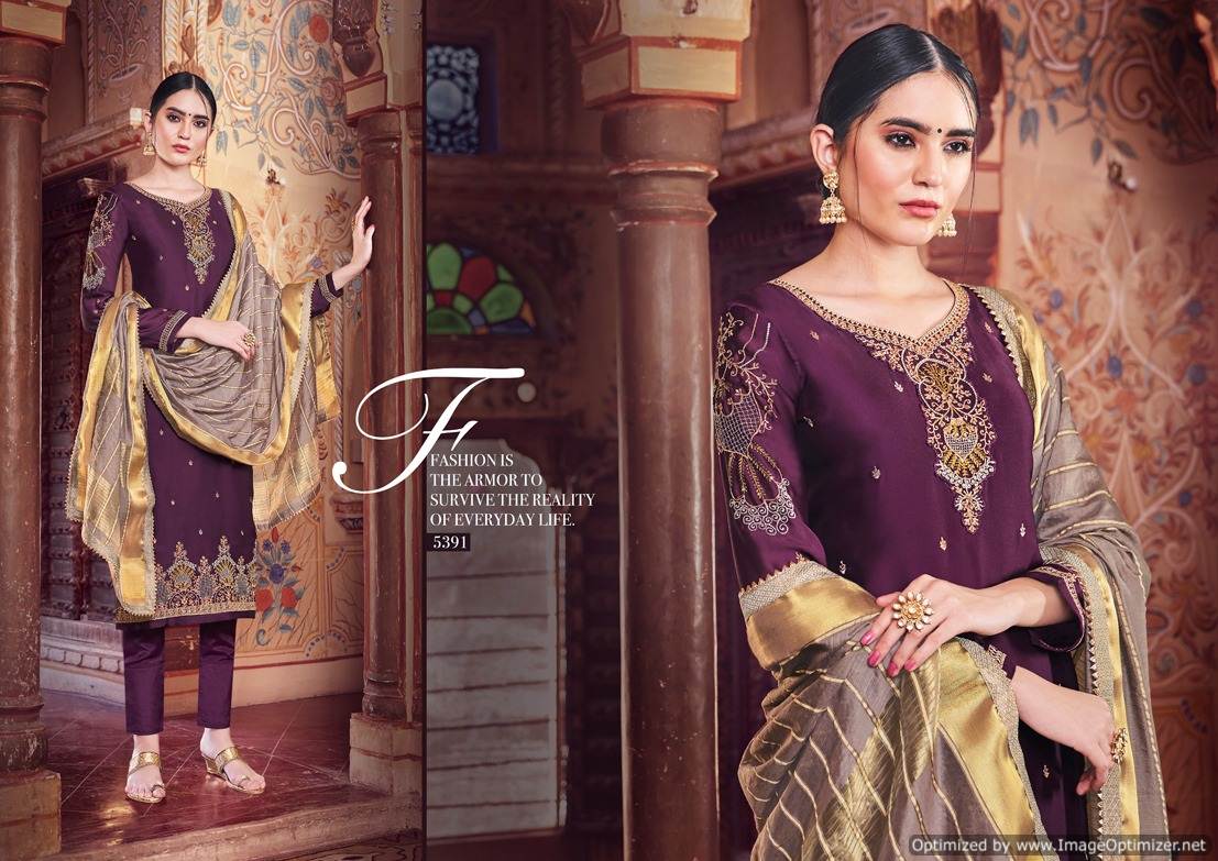 Kessi  By Shubharambh Designer Satin Georgette Dress Material