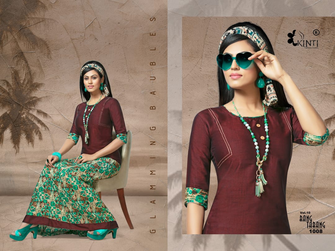 Kinti Present Rang Tarang Vol 10 Skirt And Top Catalogue