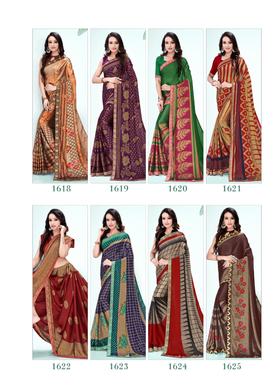 Kodas Present Twist Of Fashion Rangoli Printed Sarees Catalogue