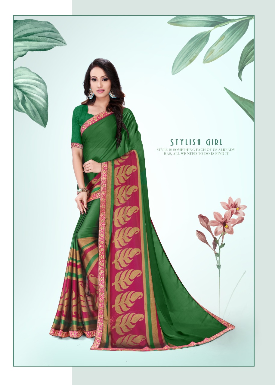 Kodas Present Twist Of Fashion Rangoli Printed Sarees Catalogue