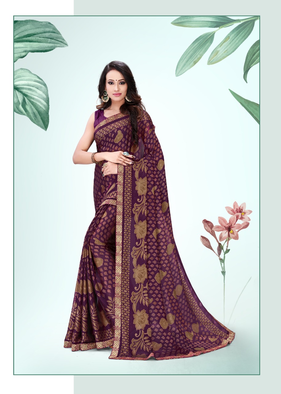 Kodas Present Twist Of Fashion Rangoli Printed Sarees Catalogue