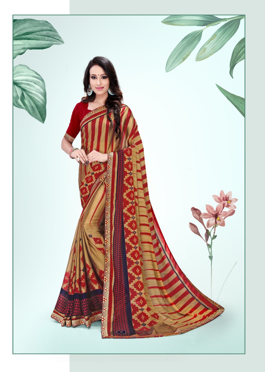 Kodas Present Twist Of Fashion Rangoli Printed Sarees Catalogue