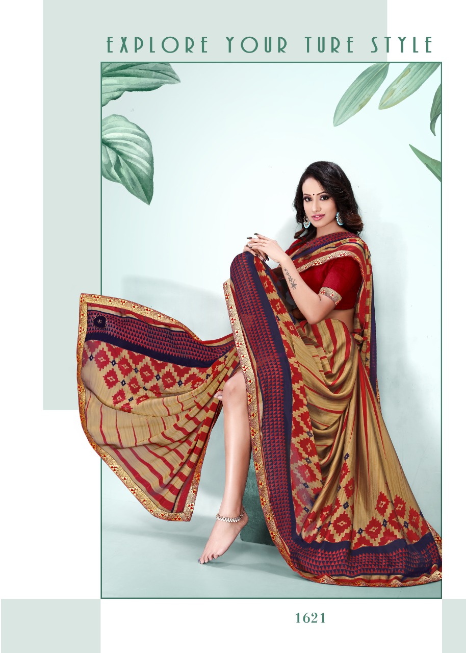 Kodas Present Twist Of Fashion Rangoli Printed Sarees Catalogue