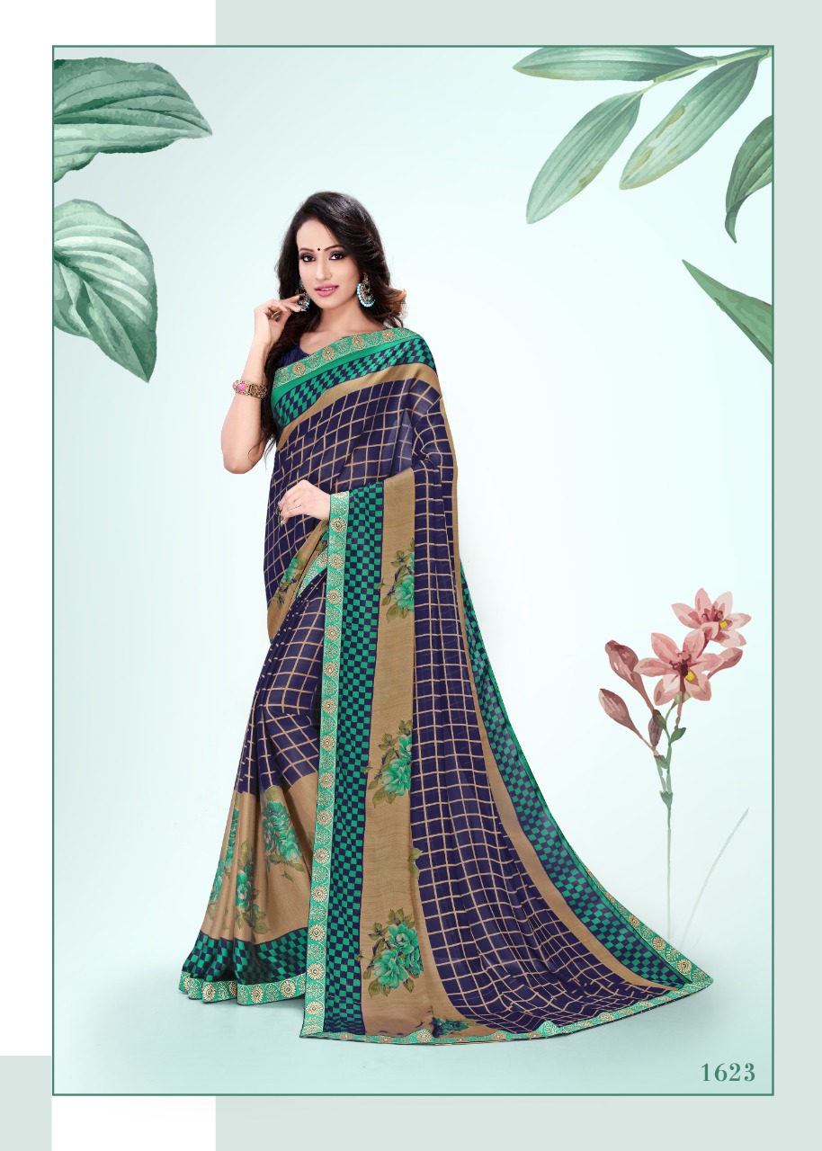 Kodas Present Twist Of Fashion Rangoli Printed Sarees Catalogue