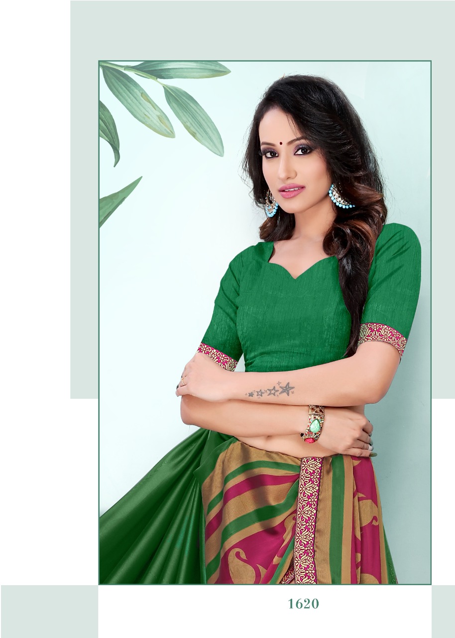 Kodas Present Twist Of Fashion Rangoli Printed Sarees Catalogue