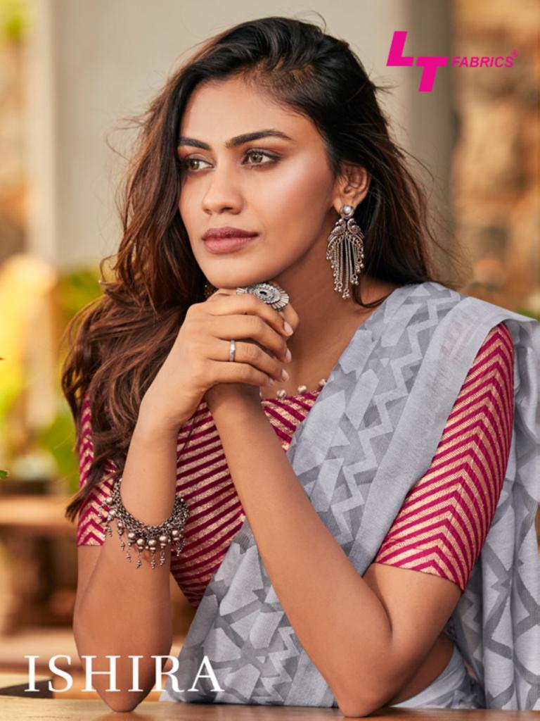 Lt Fabrics Present Ishira Sarees Catalogue
