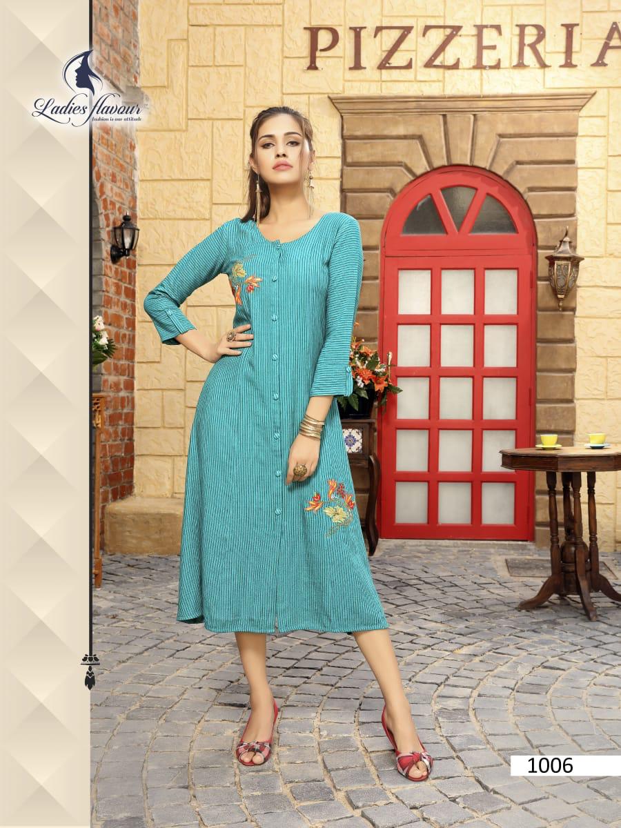 Ladies Flavour Present Elite Designers Kurtis Catalogue