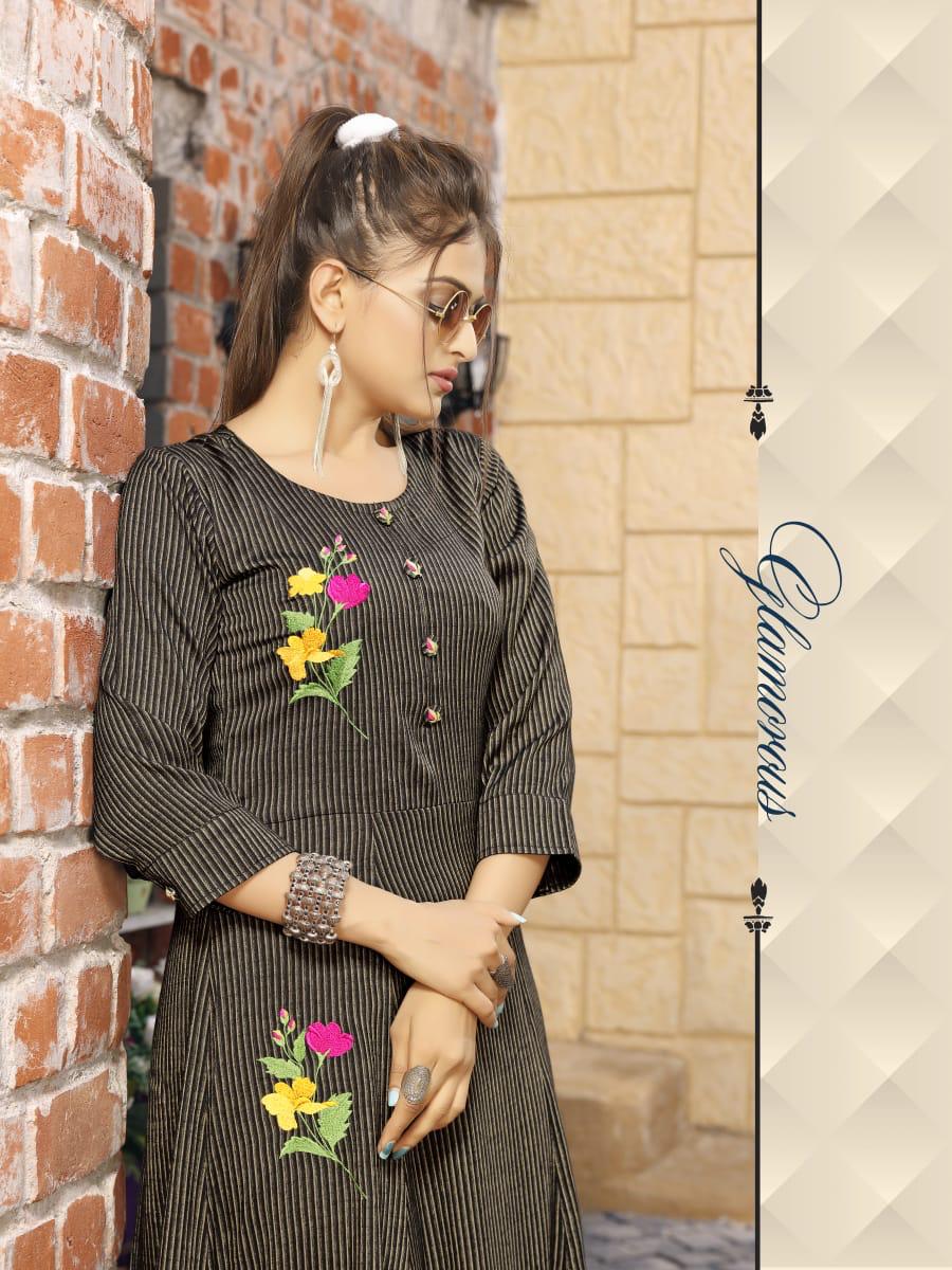 Ladies Flavour Present Elite Designers Kurtis Catalogue