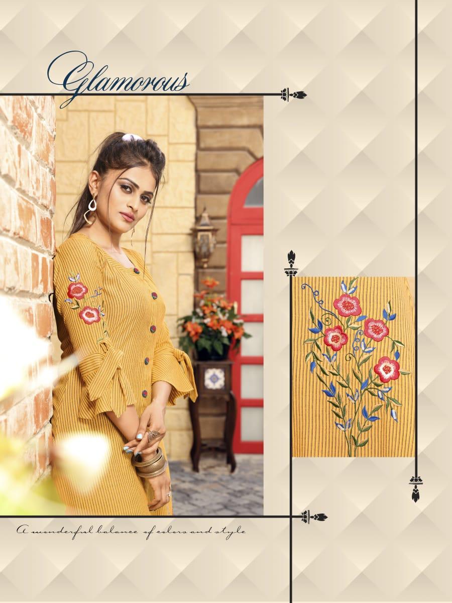 Ladies Flavour Present Elite Designers Kurtis Catalogue