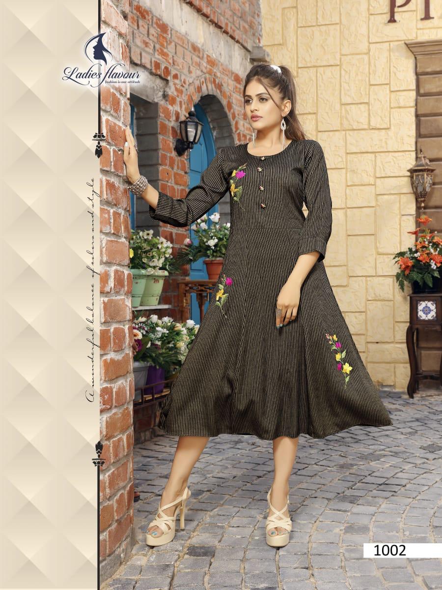 Ladies Flavour Present Elite Designers Kurtis Catalogue