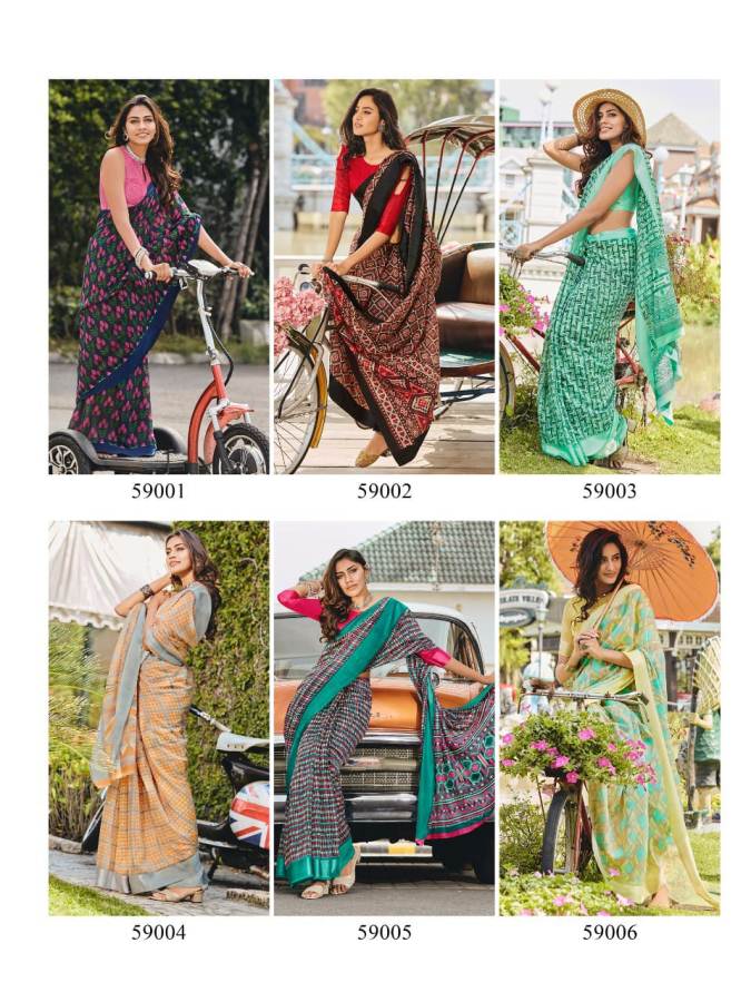 Lt By Belizza Soft Linen Saree Catalogue