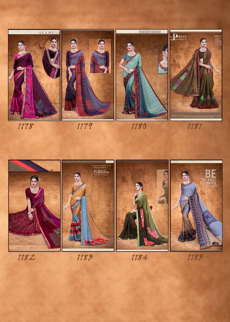 Manmeet  Weight Less Casual Wear Sarees Catalogue