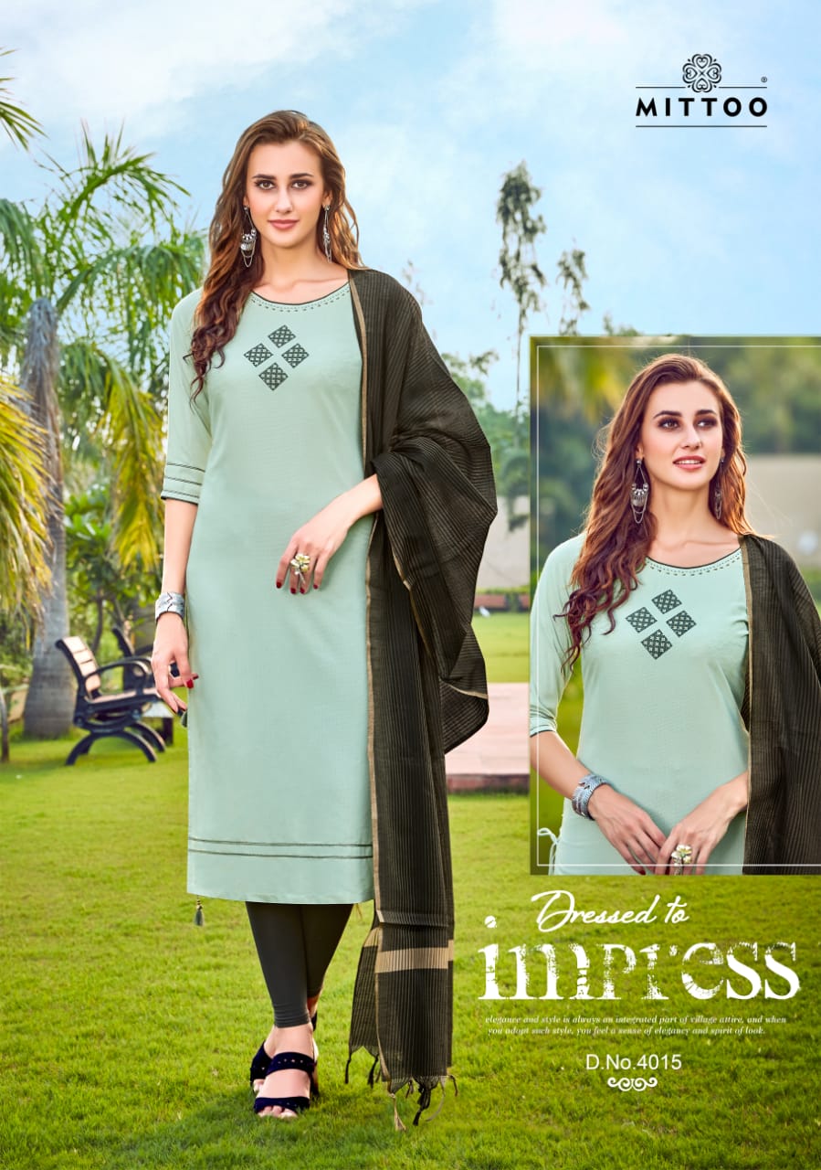 Mittoo By Rasam Kurtis With Dupatta Catalogue.