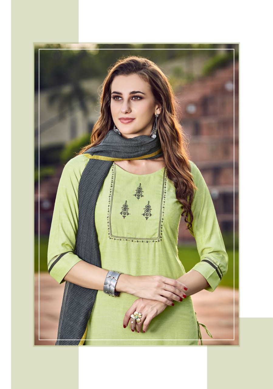 Mittoo By Rasam Kurtis With Dupatta Catalogue.