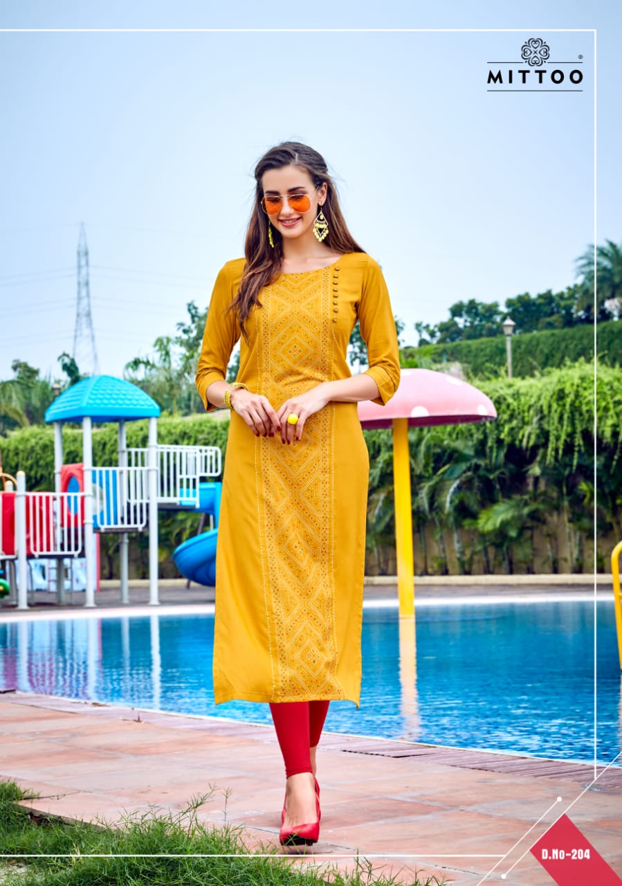 Mittoo Present Payal Vol 11 Designers Kurtis Catalogue