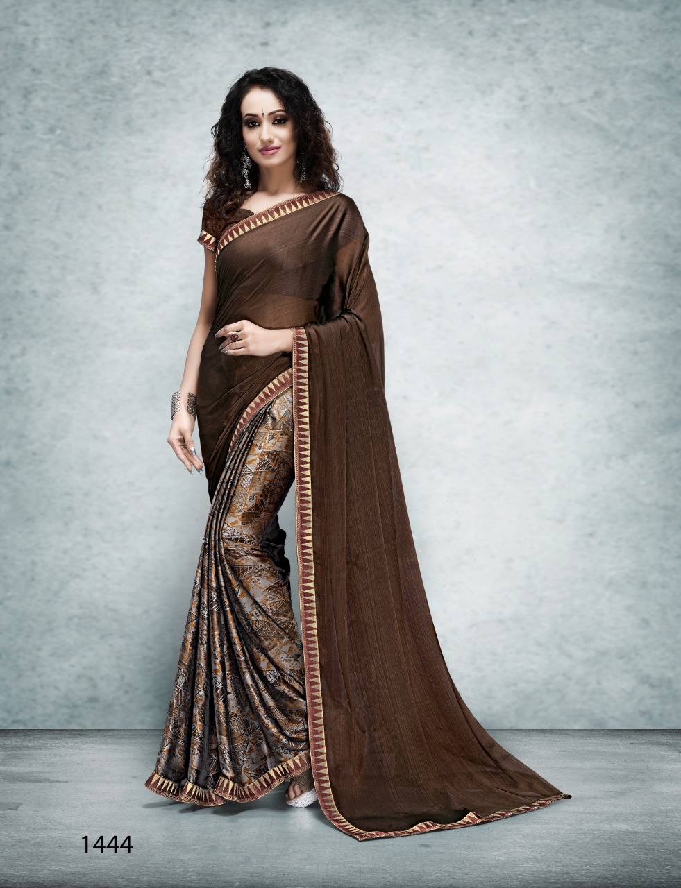 Kodas Presents Newsic Rangoli Silk Printed Saree Collection