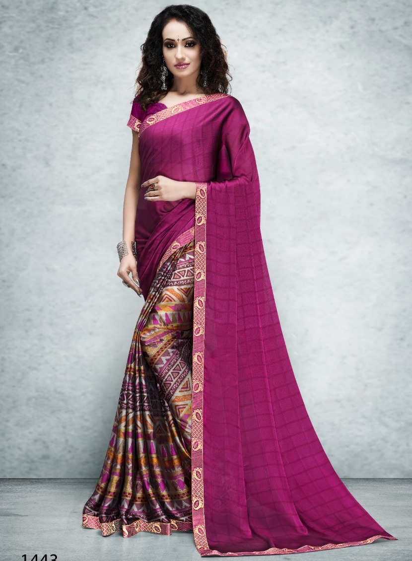 Kodas Presents Newsic Rangoli Silk Printed Saree Collection