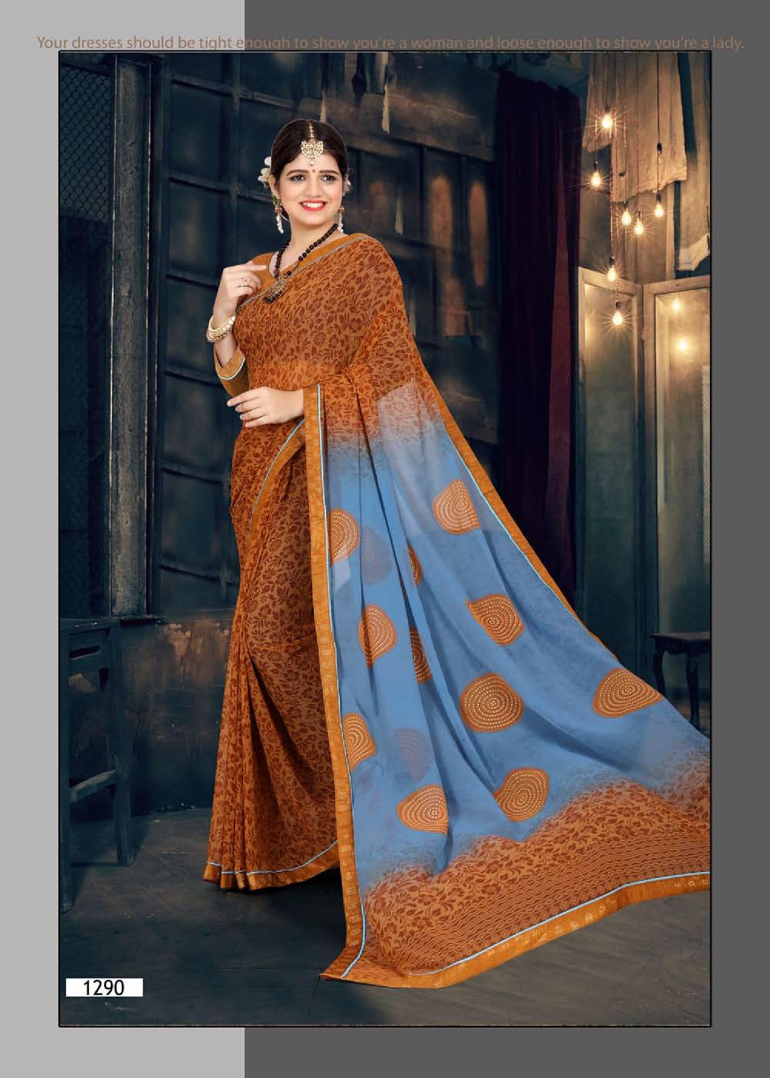 Pariddhi Weight Less Casual Wear Sarees Catalogue