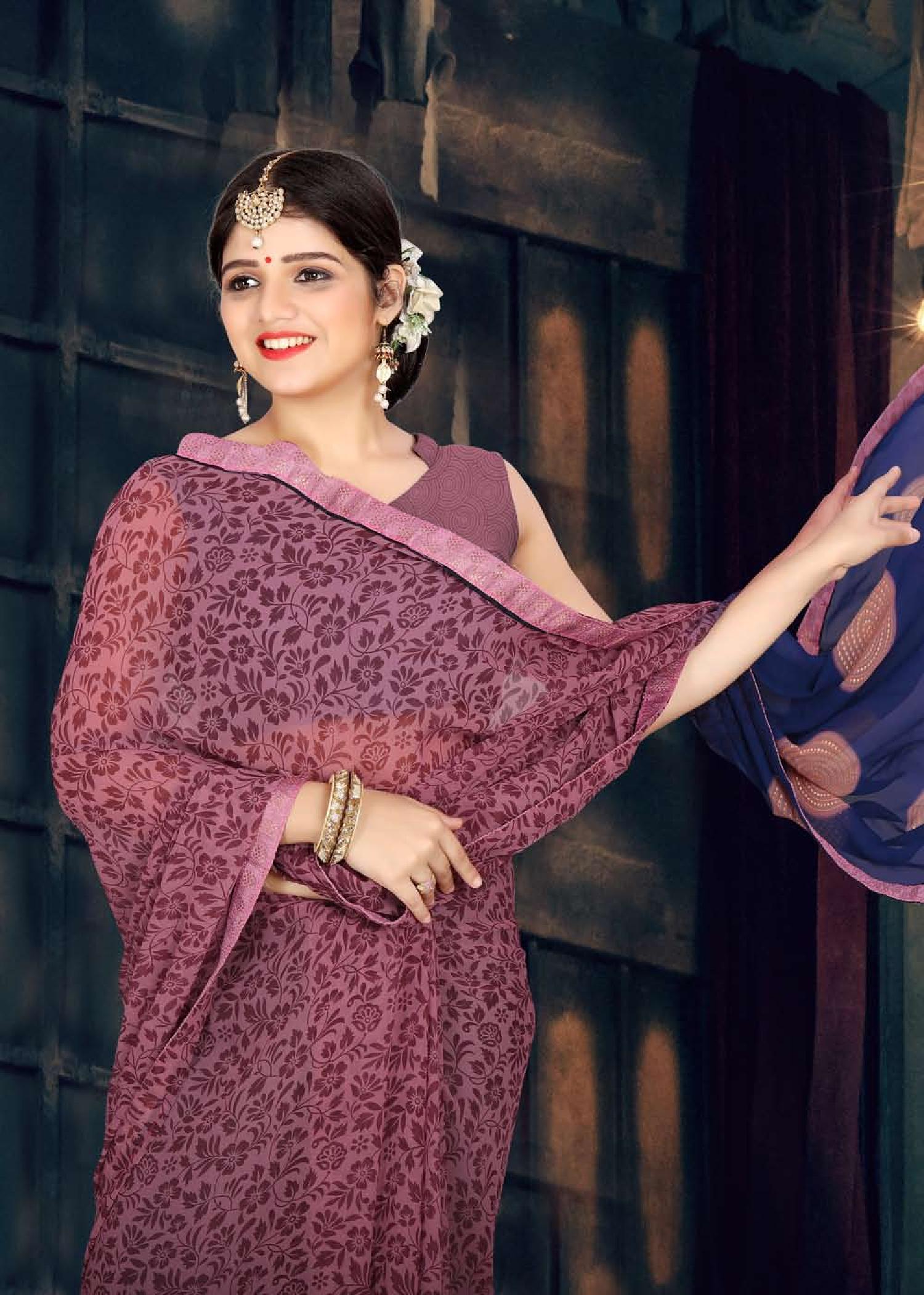 Pariddhi Weight Less Casual Wear Sarees Catalogue