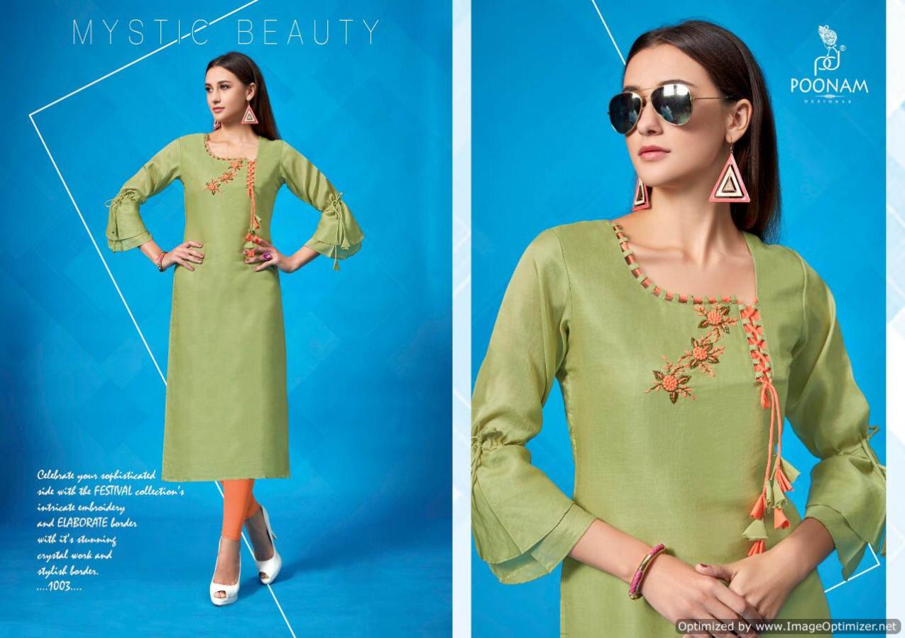 Poonam  By Handwork Kalakari Discount 2% Handwork Kurti