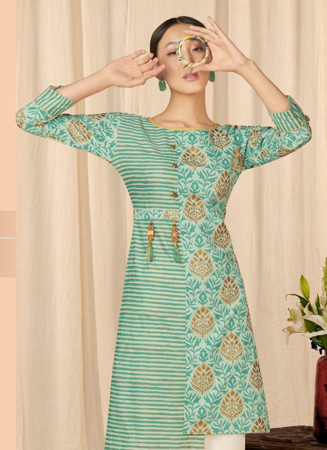 Poonam Present Aaria Casual Wear Kurtis Catalogue