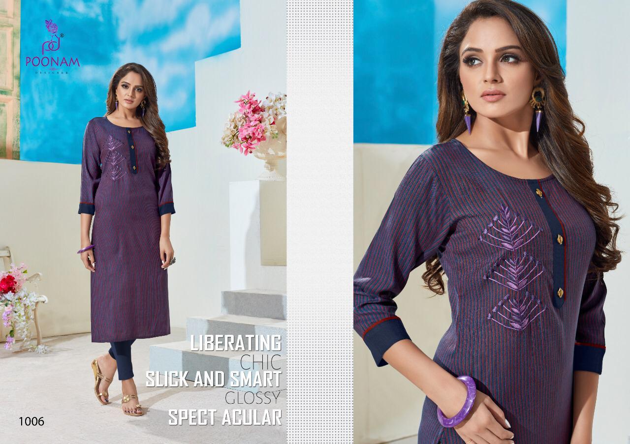 Poonam Present Classic Beauty Kurtis Catalogue