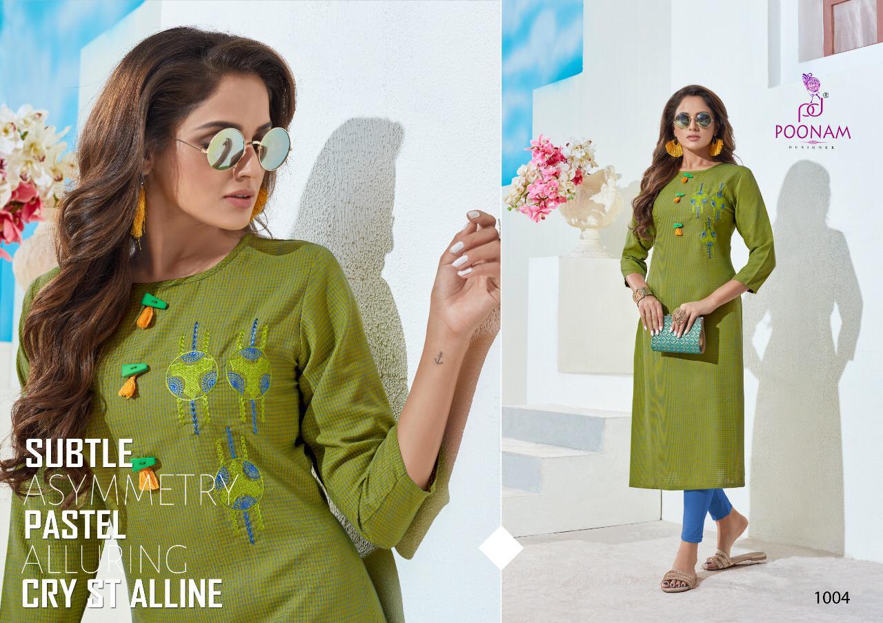 Poonam Present Classic Beauty Kurtis Catalogue