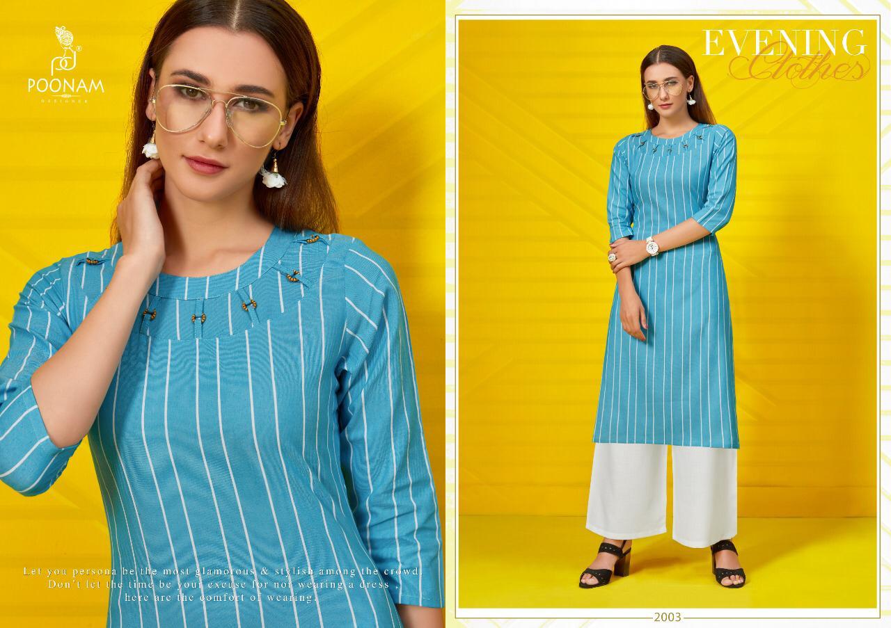 Poonam Present Cotton House   Vol 2   Kurtis Catalogue