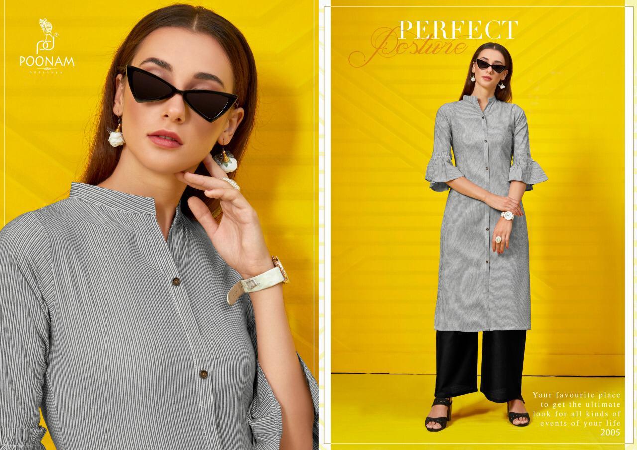 Poonam Present Cotton House   Vol 2   Kurtis Catalogue