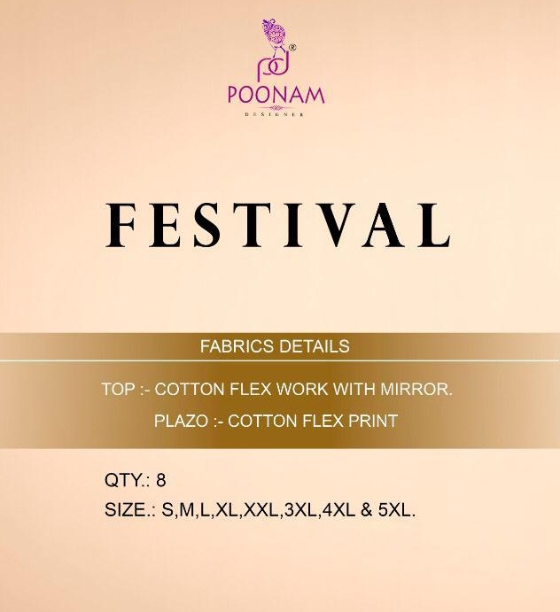 Poonam Present Festival Casual Wear Kurtis Catalogue