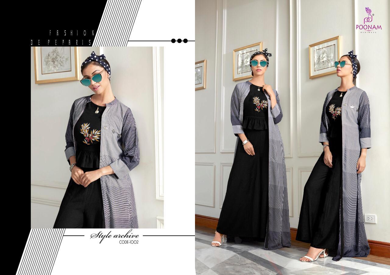 Poonam Present Shrugs Types Kurtis Catalogue