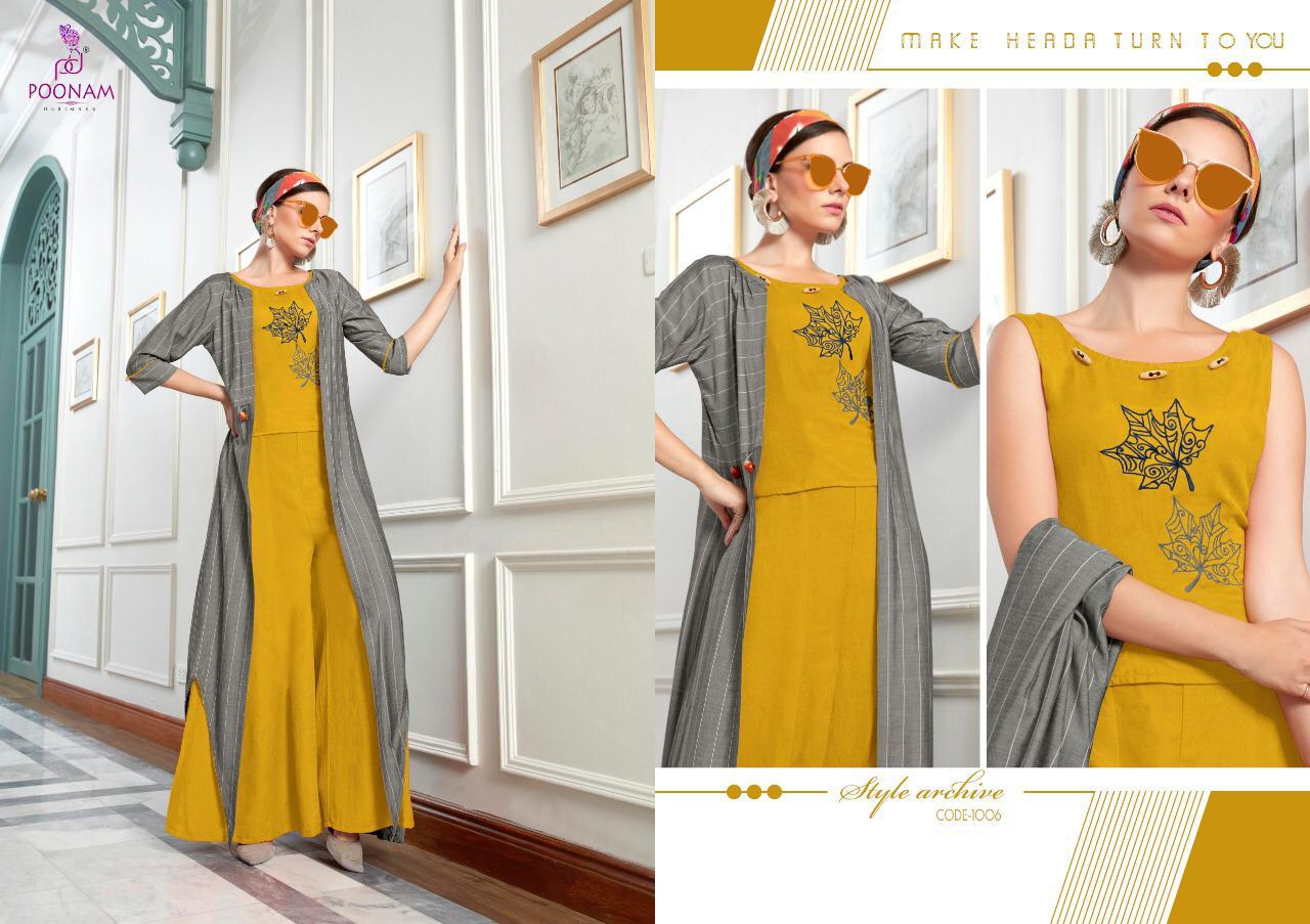 Poonam Present Shrugs Types Kurtis Catalogue