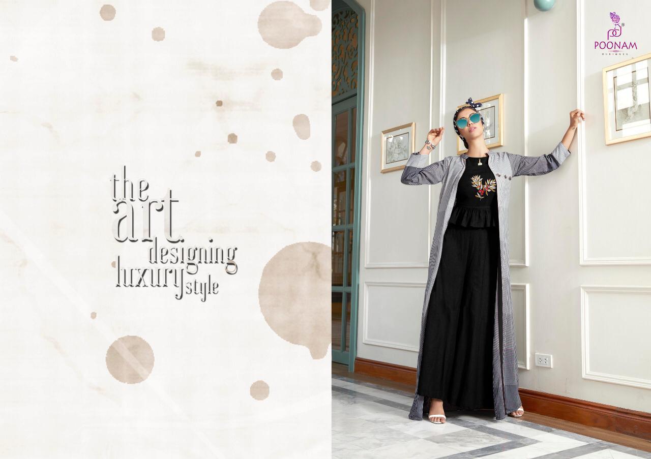 Poonam Present Shrugs Types Kurtis Catalogue