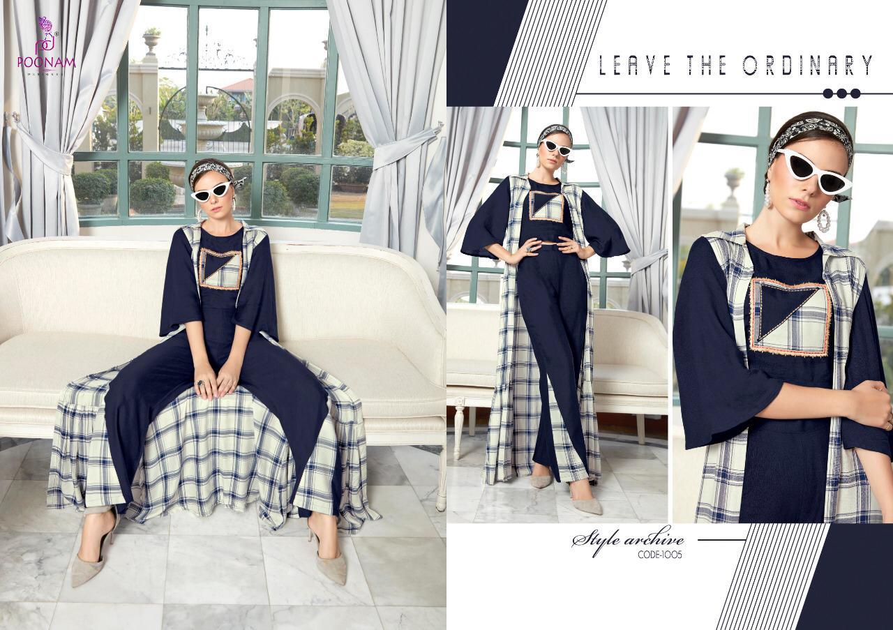 Poonam Present Shrugs Types Kurtis Catalogue