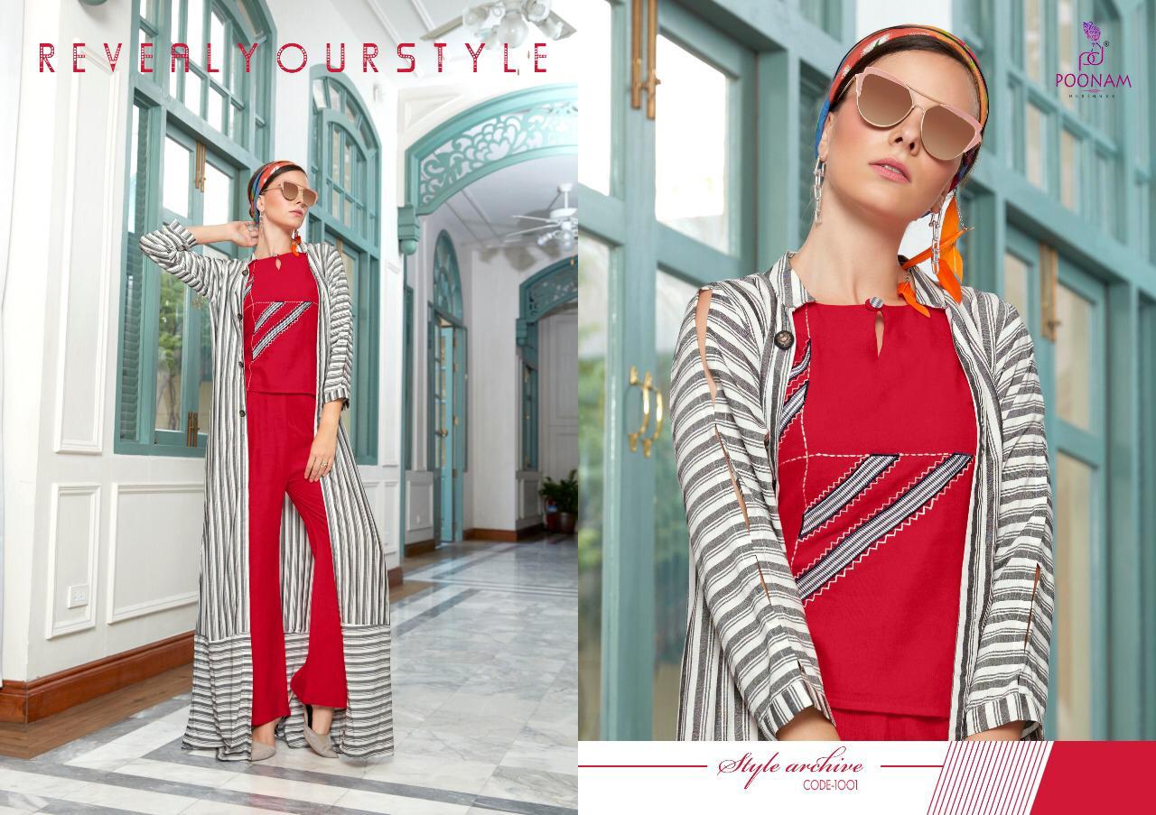 Poonam Present Shrugs Types Kurtis Catalogue