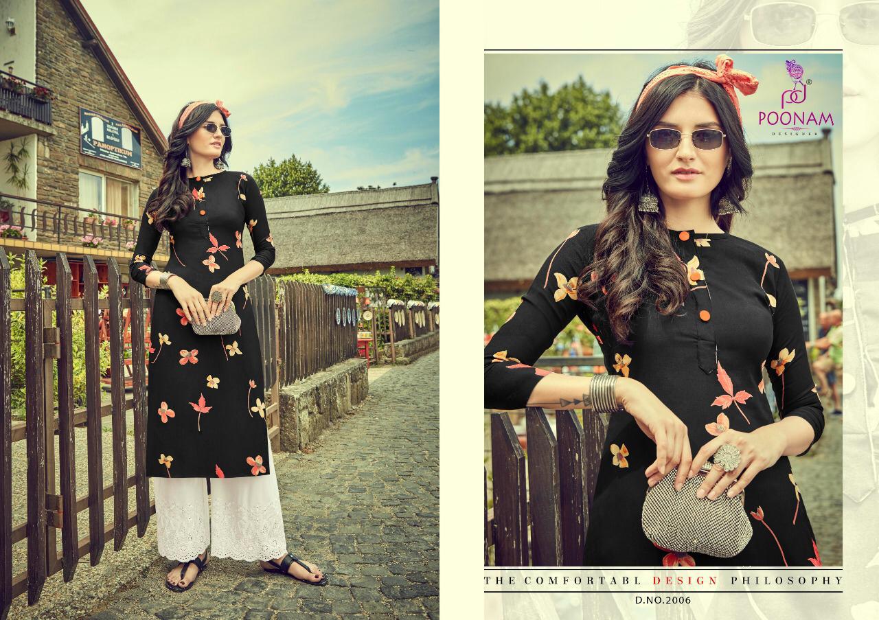 Poonam Present Sifli Plazo House Vol 2 Kurtis Catalogue
