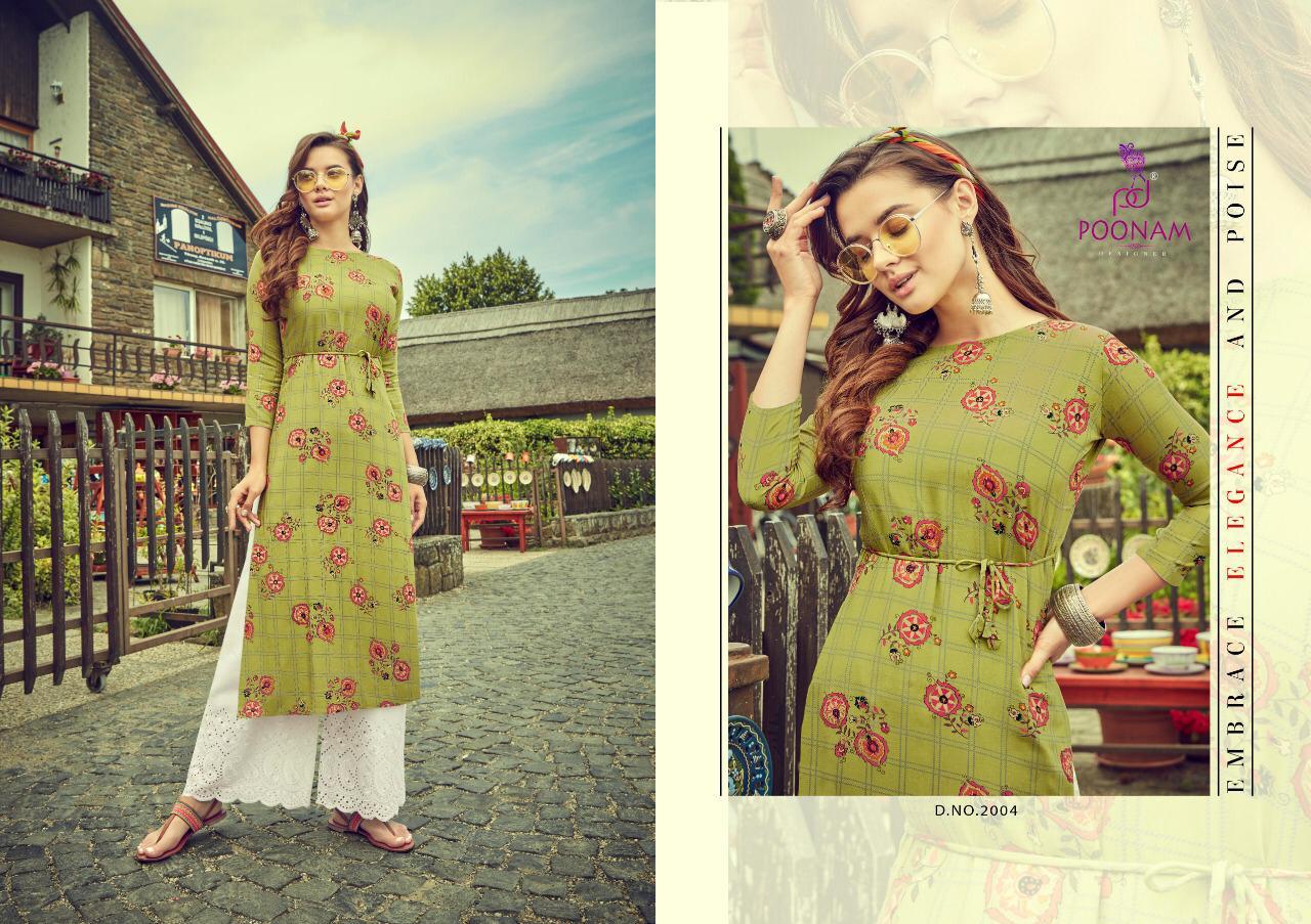 Poonam Present Sifli Plazo House Vol 2 Kurtis Catalogue