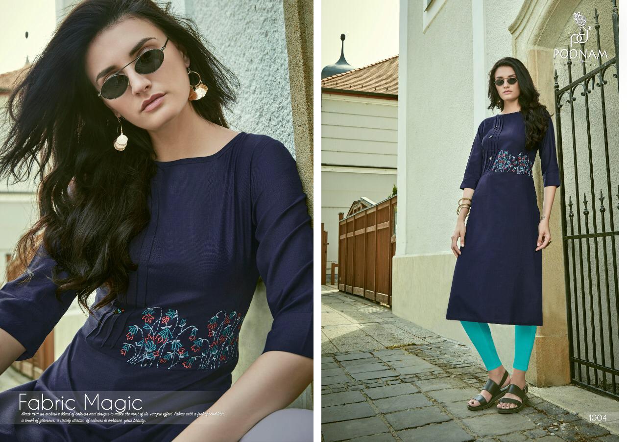 Poonam Present Siya Casual Wear Kurtis Catalogue