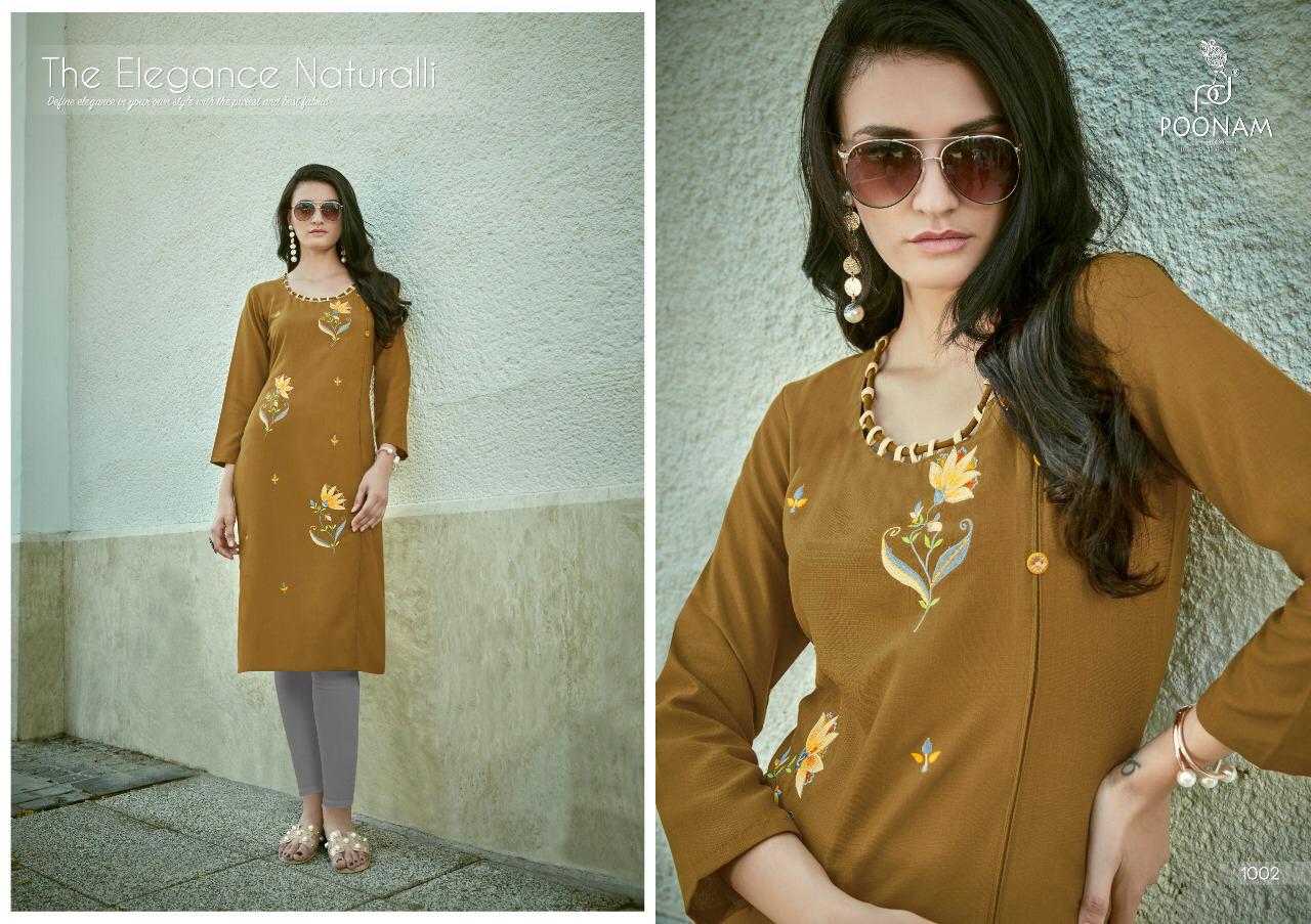 Poonam Present Siya Casual Wear Kurtis Catalogue