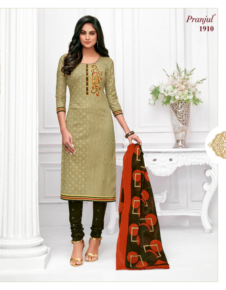 Pranjul By Priyanshi Vol 19 Dress Material Catalogue