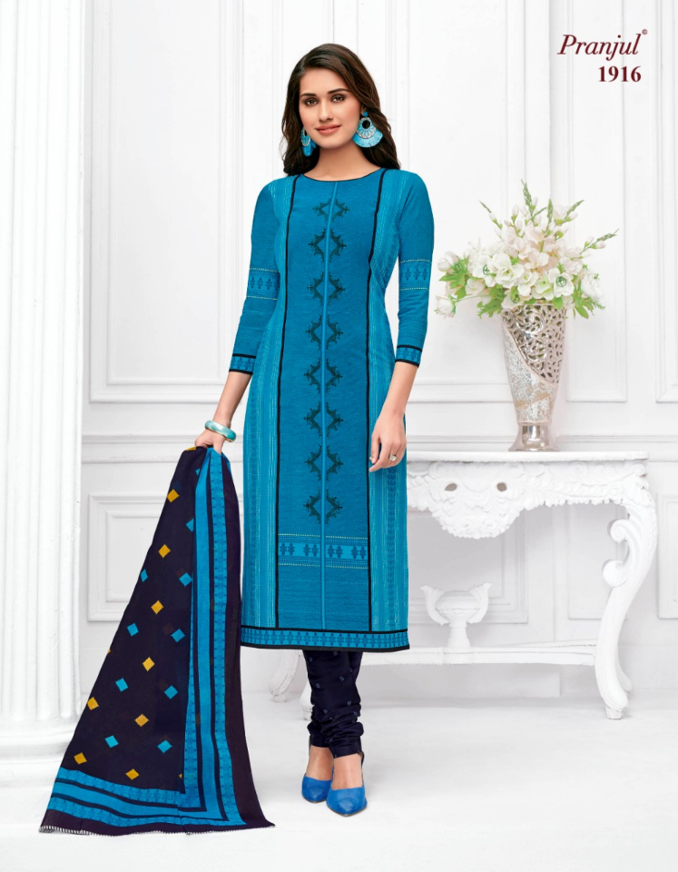Pranjul By Priyanshi Vol 19 Dress Material Catalogue