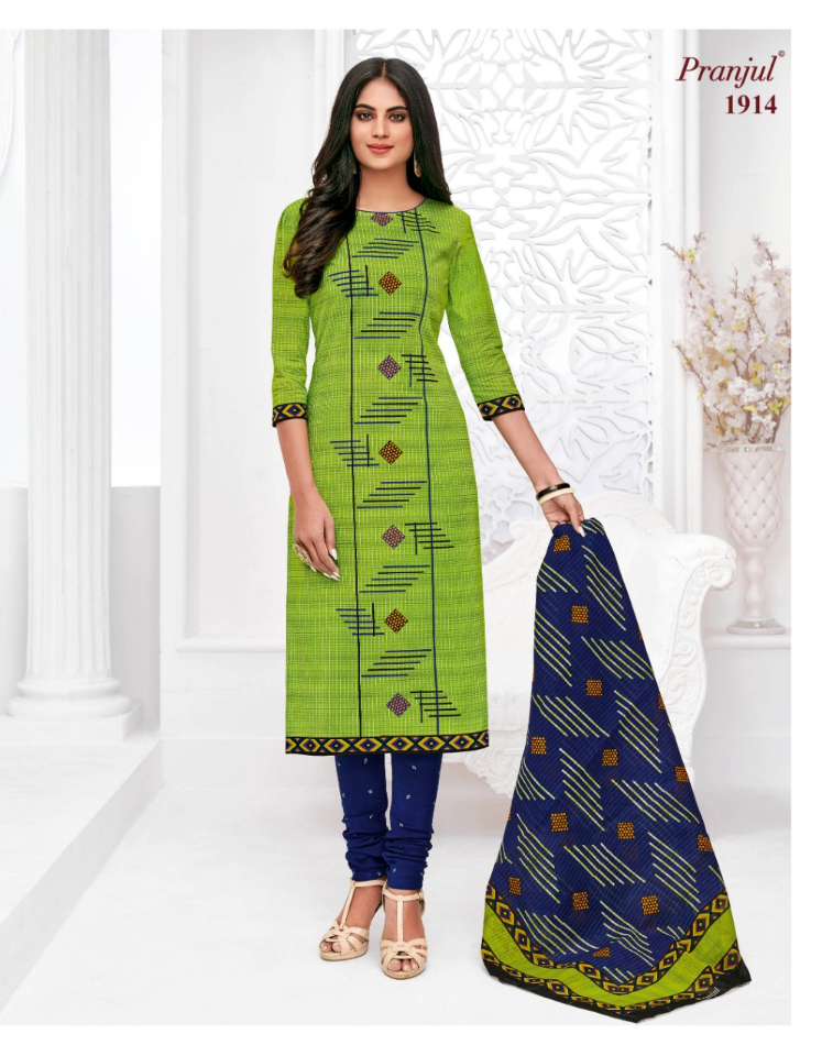 Pranjul By Priyanshi Vol 19 Dress Material Catalogue