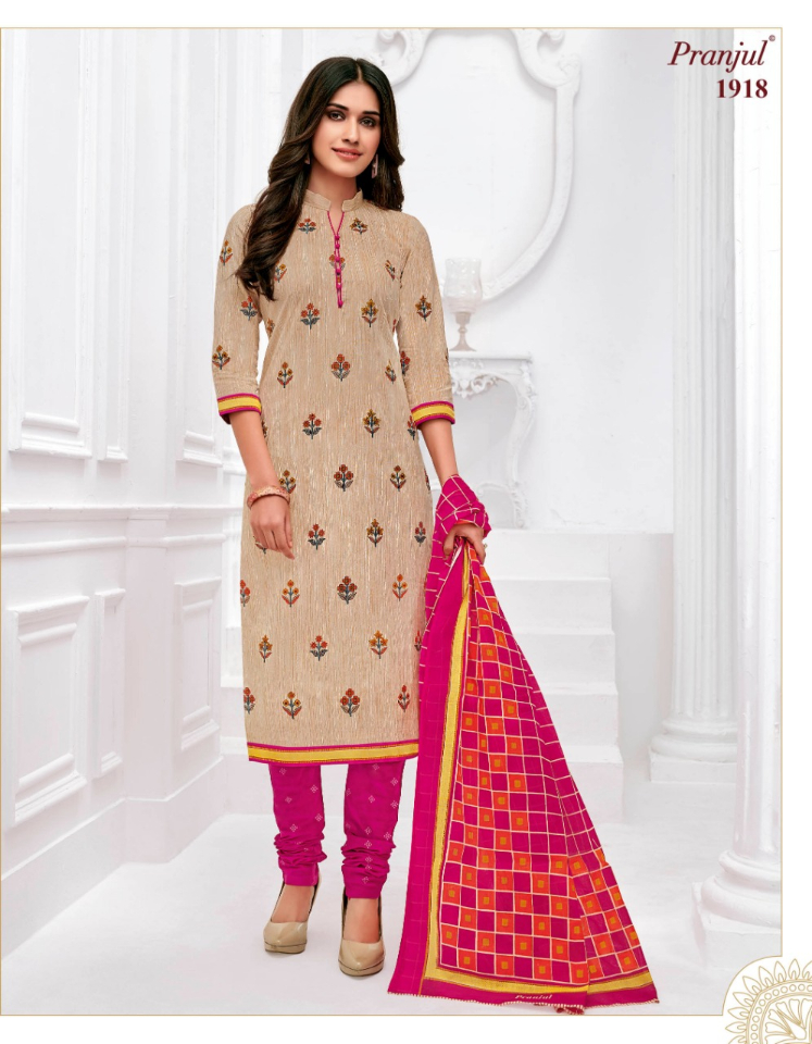 Pranjul By Priyanshi Vol 19 Dress Material Catalogue
