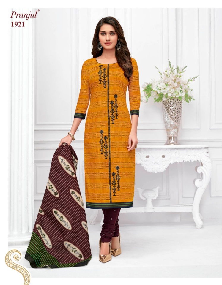 Pranjul By Priyanshi Vol 19 Dress Material Catalogue