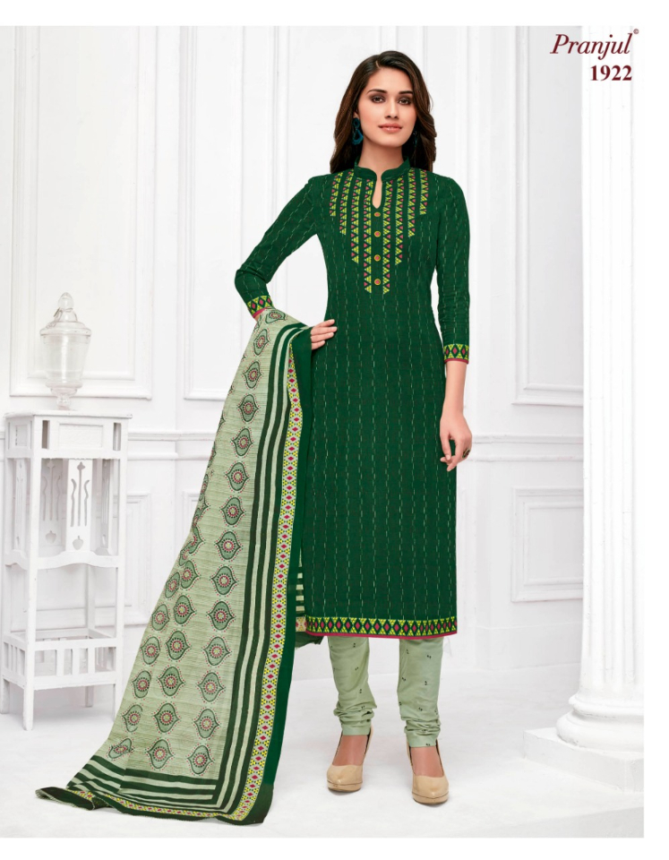 Pranjul By Priyanshi Vol 19 Dress Material Catalogue