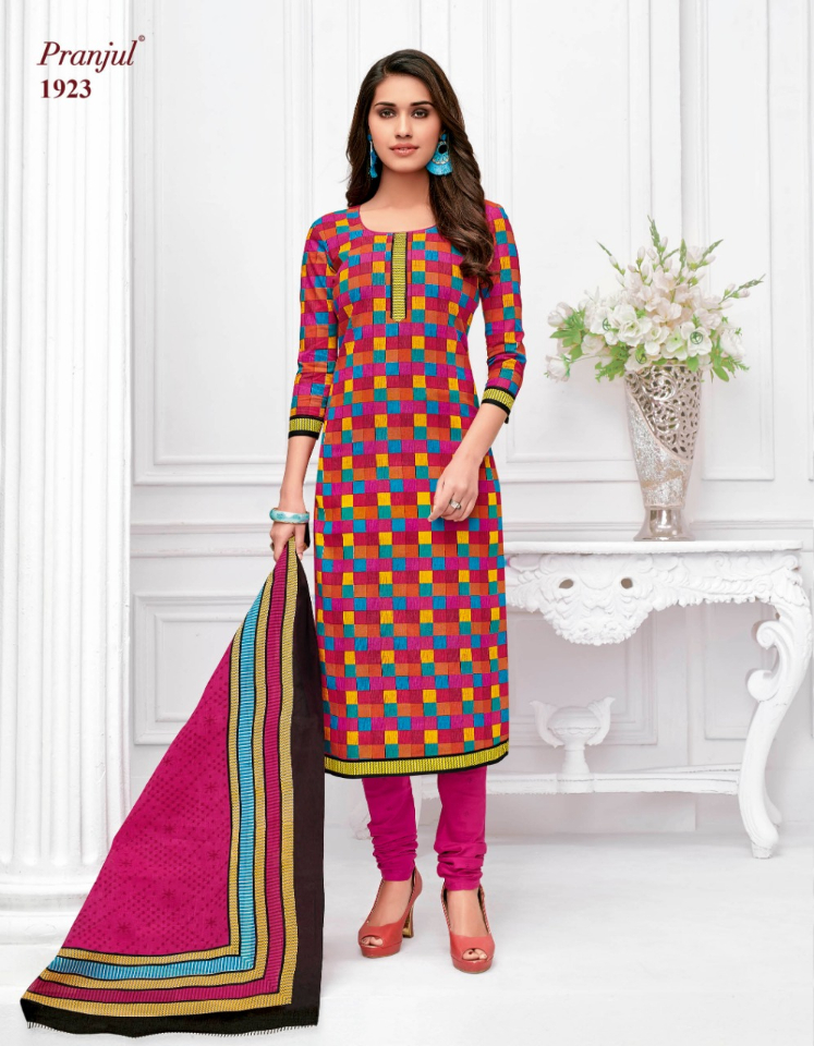 Pranjul By Priyanshi Vol 19 Dress Material Catalogue