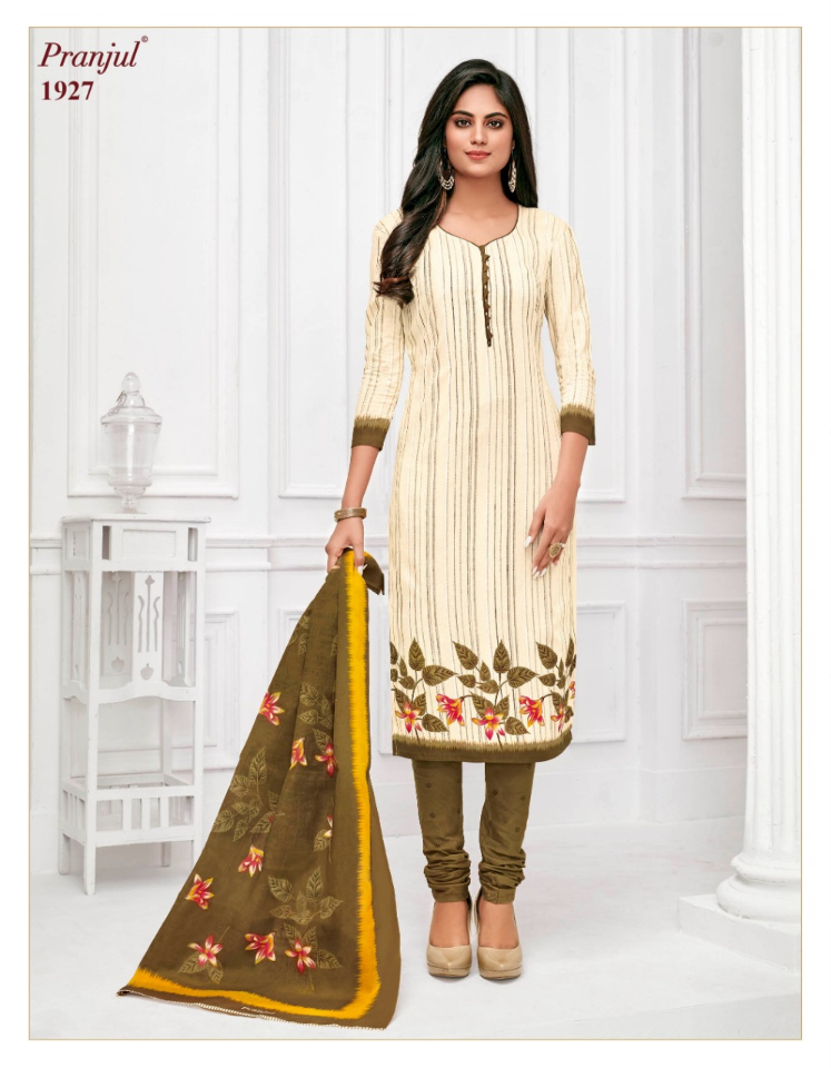 Pranjul By Priyanshi Vol 19 Dress Material Catalogue